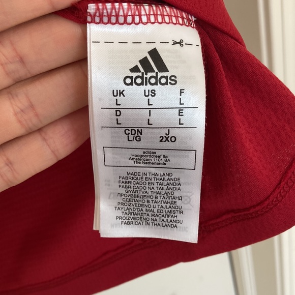 Indiana University- Primeblue- Adidas- Short sleeve tee - Picture 6 of 10